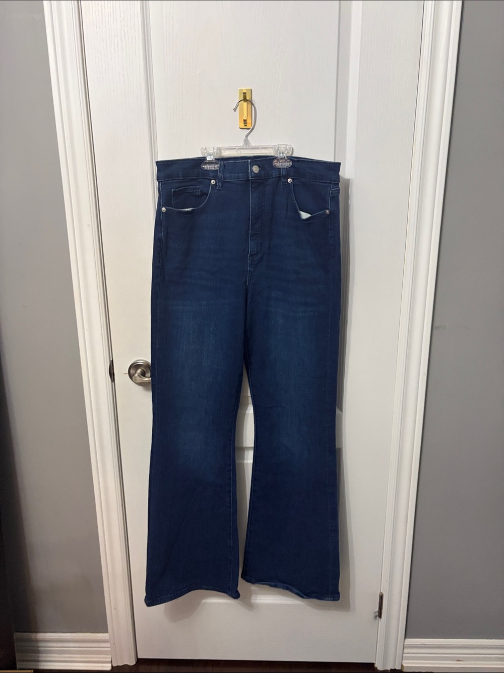 LOFT Dark Blue Flare Jeans